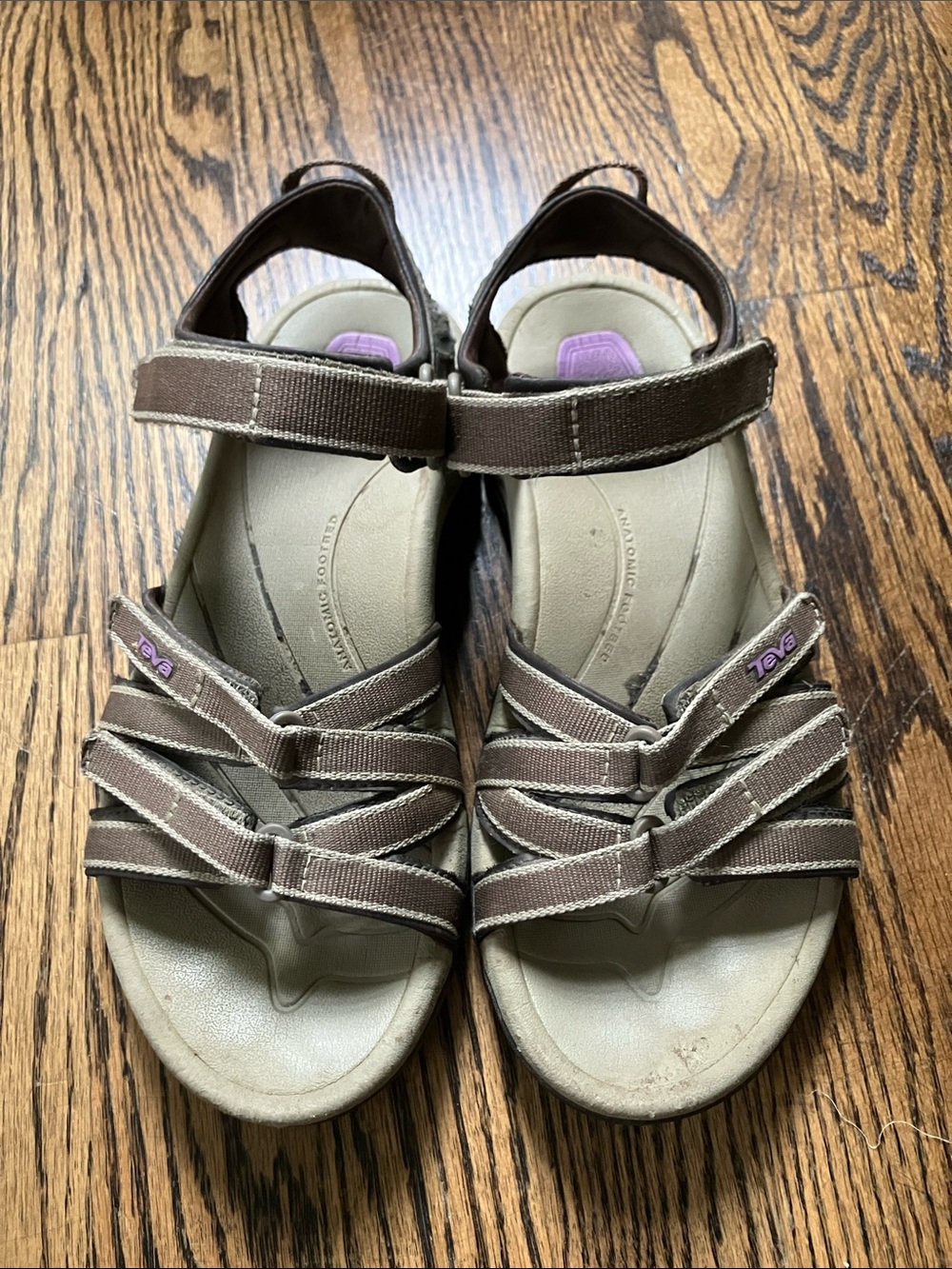 Teva Brown Tirra Hiking Sandals